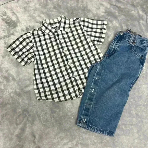Marks & Spencer and Old Navy - 2 piece toddler set. Size 18 - 24 months - Picture 1 of 7